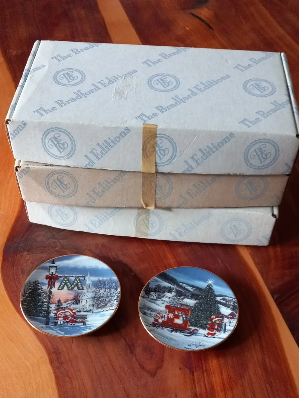 The Bradford Exchange A Merry Little Christmas Collector Plates - Winter Scenery